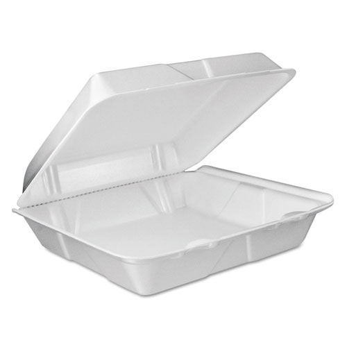 Dart Container Dart Foam Vented Hinged Lid Containers | 9w x 9 2