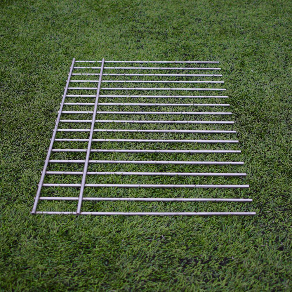 Dig Defence 5 Pack No-Dig XL Animal Barrier Fence for Max Protection 15" L x 24" W Galvanized Steel