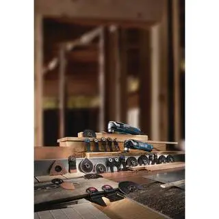 Bosch 5.5 Amp Corded StarlockMax Oscillating Multi-Tool Kit with Case (40-Piece) GOP55-36C2