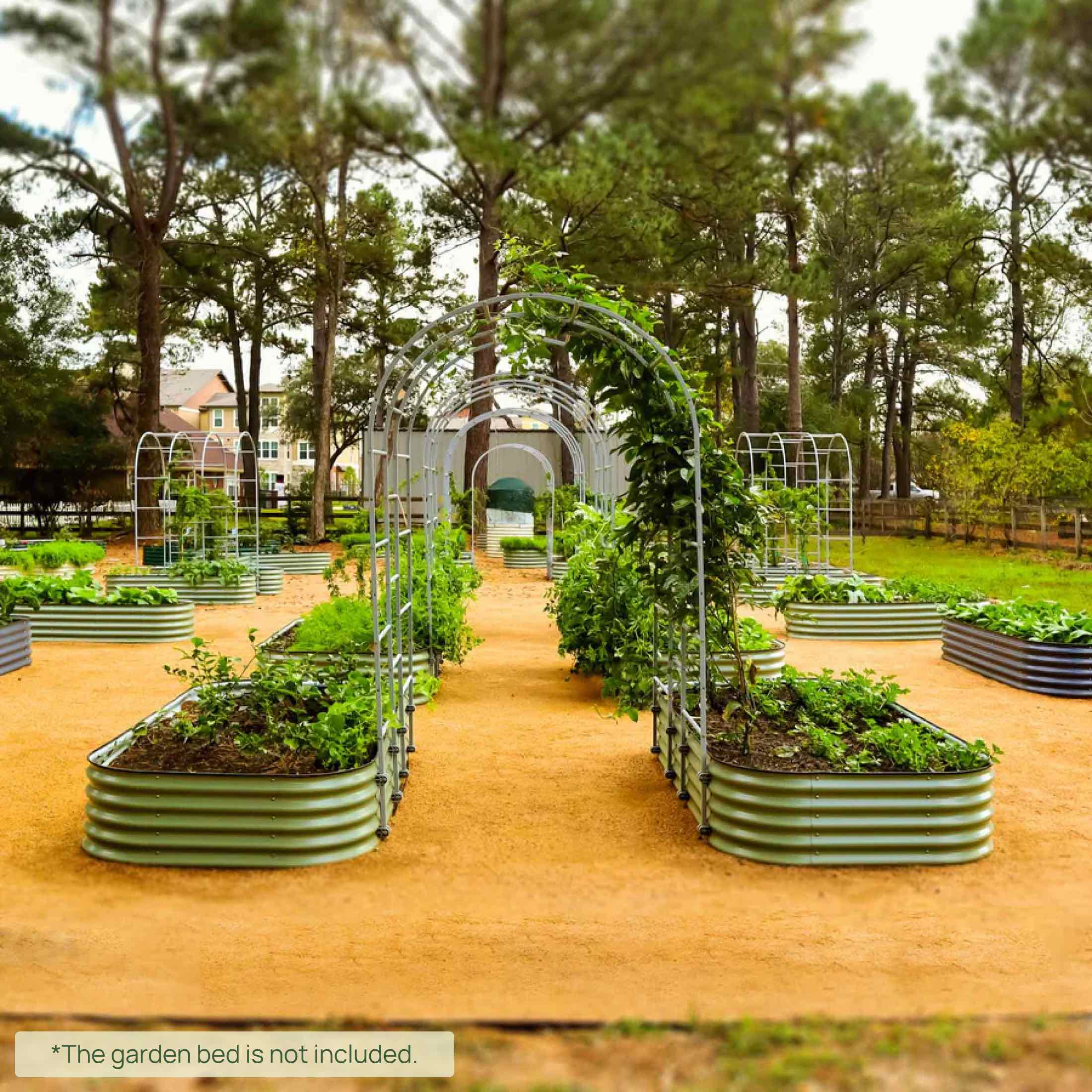 Arched Trellis System