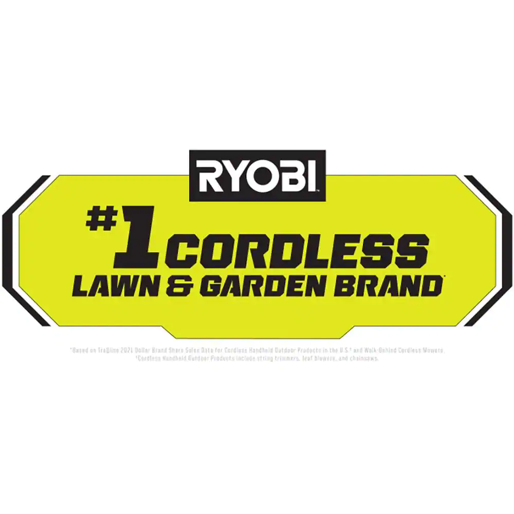 RYOBI P20310-AC ONE+ 18V 8 in. Cordless Battery Pole Saw and 8 in. Pruning Saw Combo Kit with Extra Chain， 2.0 Ah Battery， and Charger