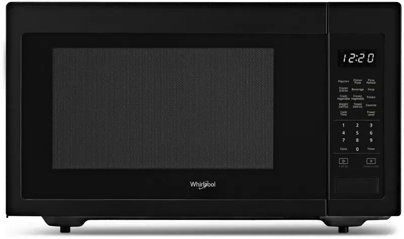 Whirlpool Countertop Microwave - 1.6 cu. ft. Black