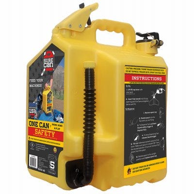 Safety Diesel Can Flexible Spout 5 Gallons
