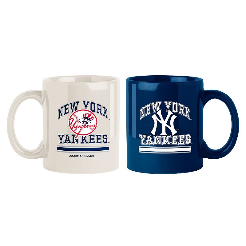 New York Yankees 15oz. Color Mug 2-Pack Set