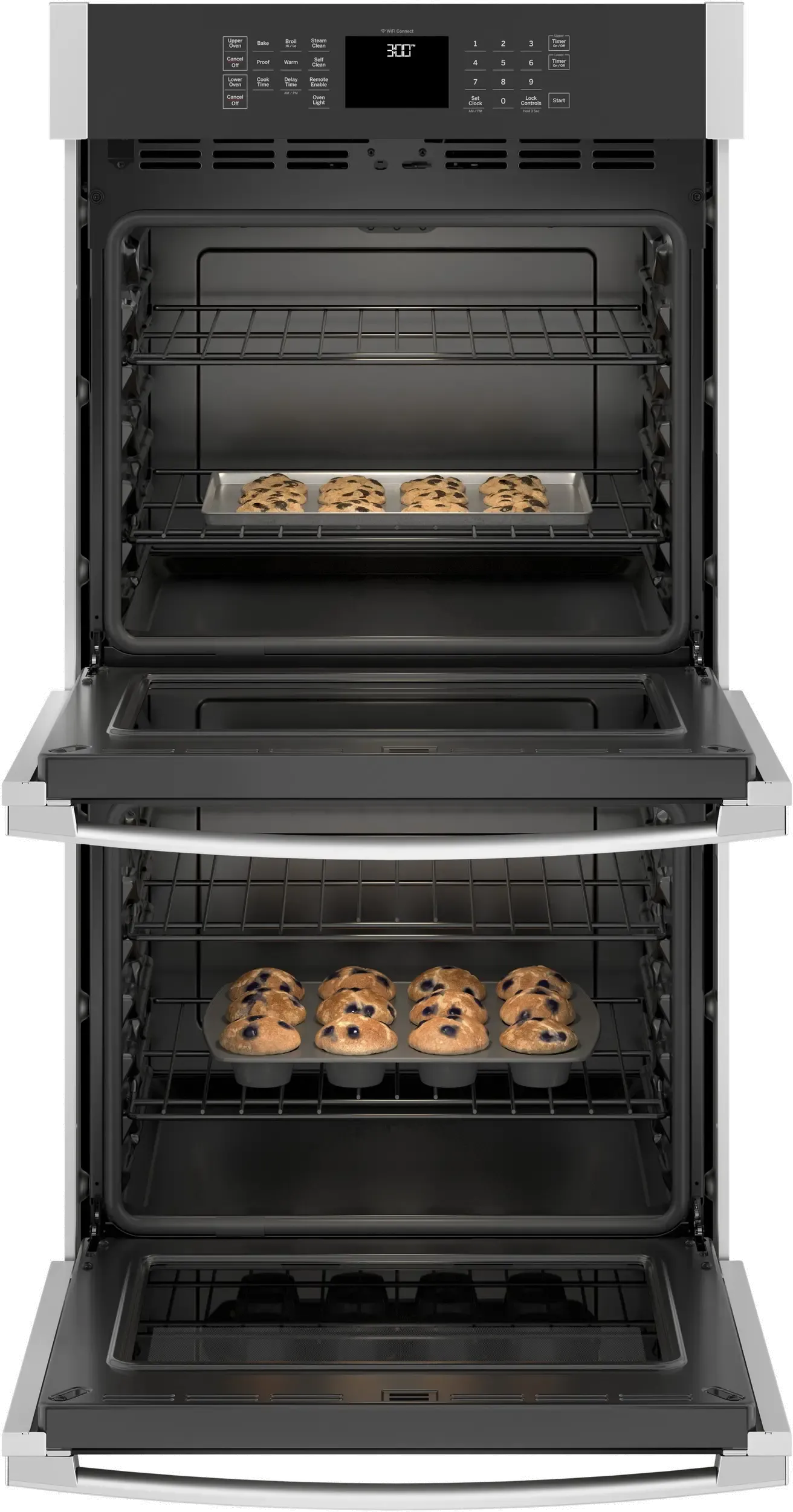 GE Double Wall Oven JKD3000SNSS