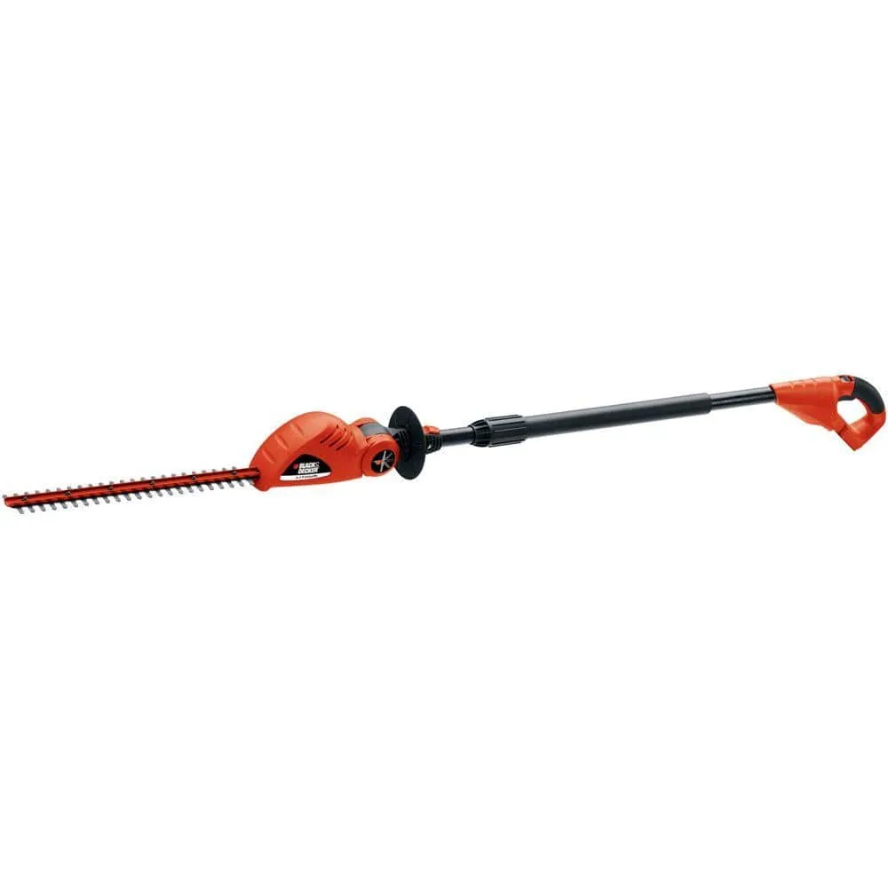 BLACK+DECKER 20V MAX Cordless Battery Powered Pole Hedge Trimmer Kit with (1) 1.5Ah Battery & Charger LPHT120