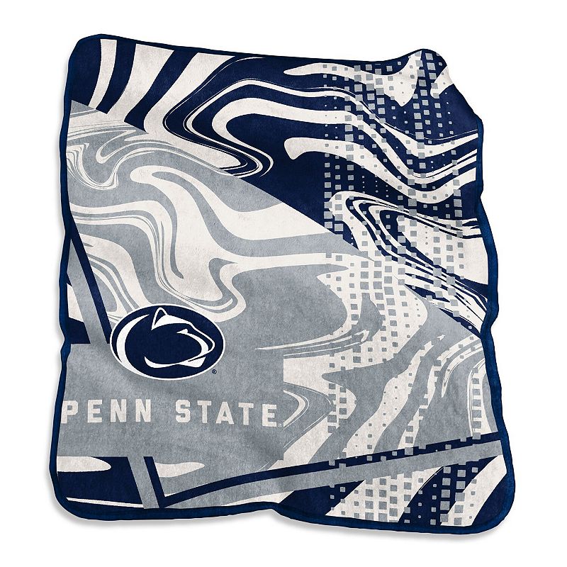 Penn State Nittany Lions 50 x 60 Swirl Raschel Throw Blanket