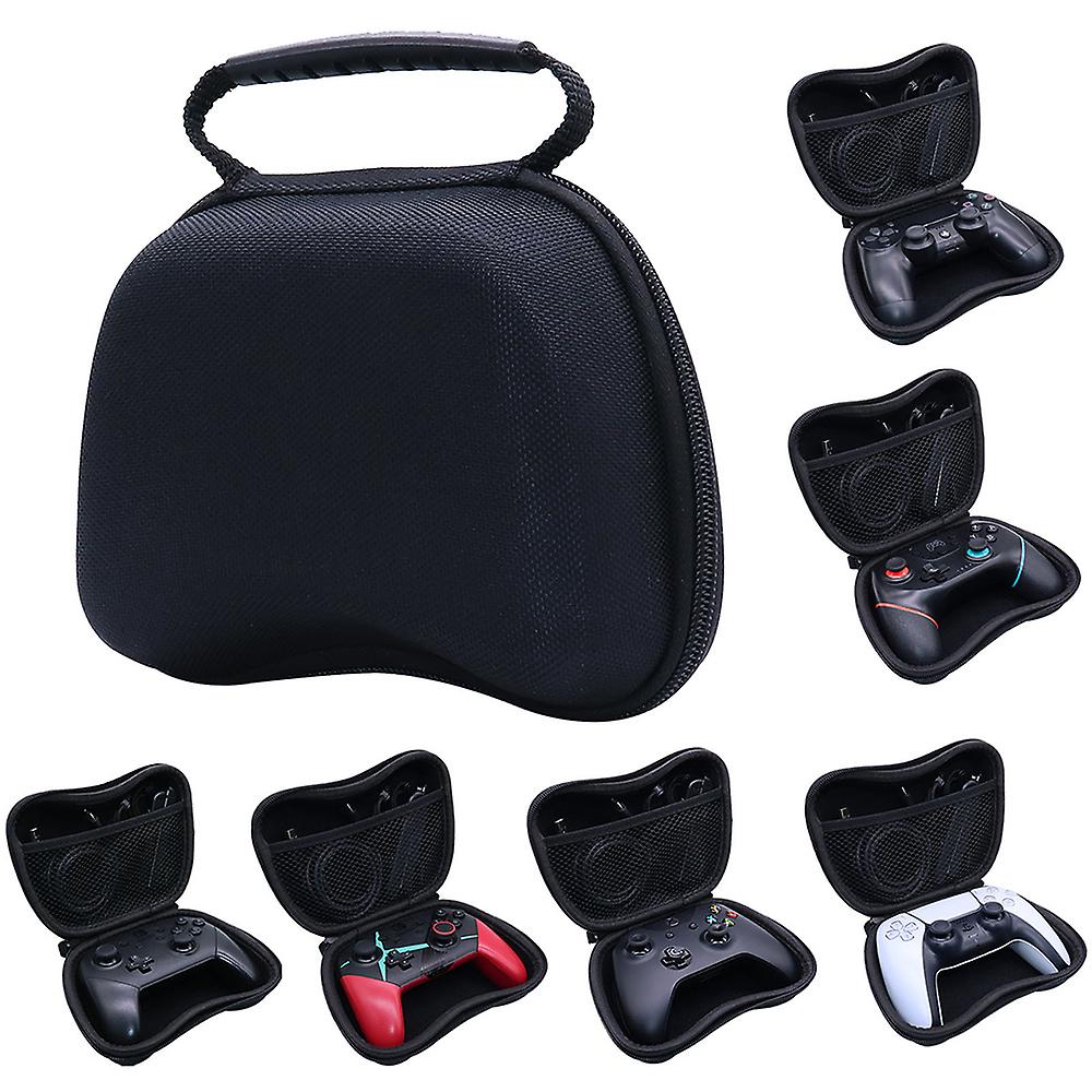 Gamepad Storage Bag Game Handle Shockproof Hard Zipper Case Portable For Xbox One/switch Pro/ps3/ps4 Joypad Packet Pack