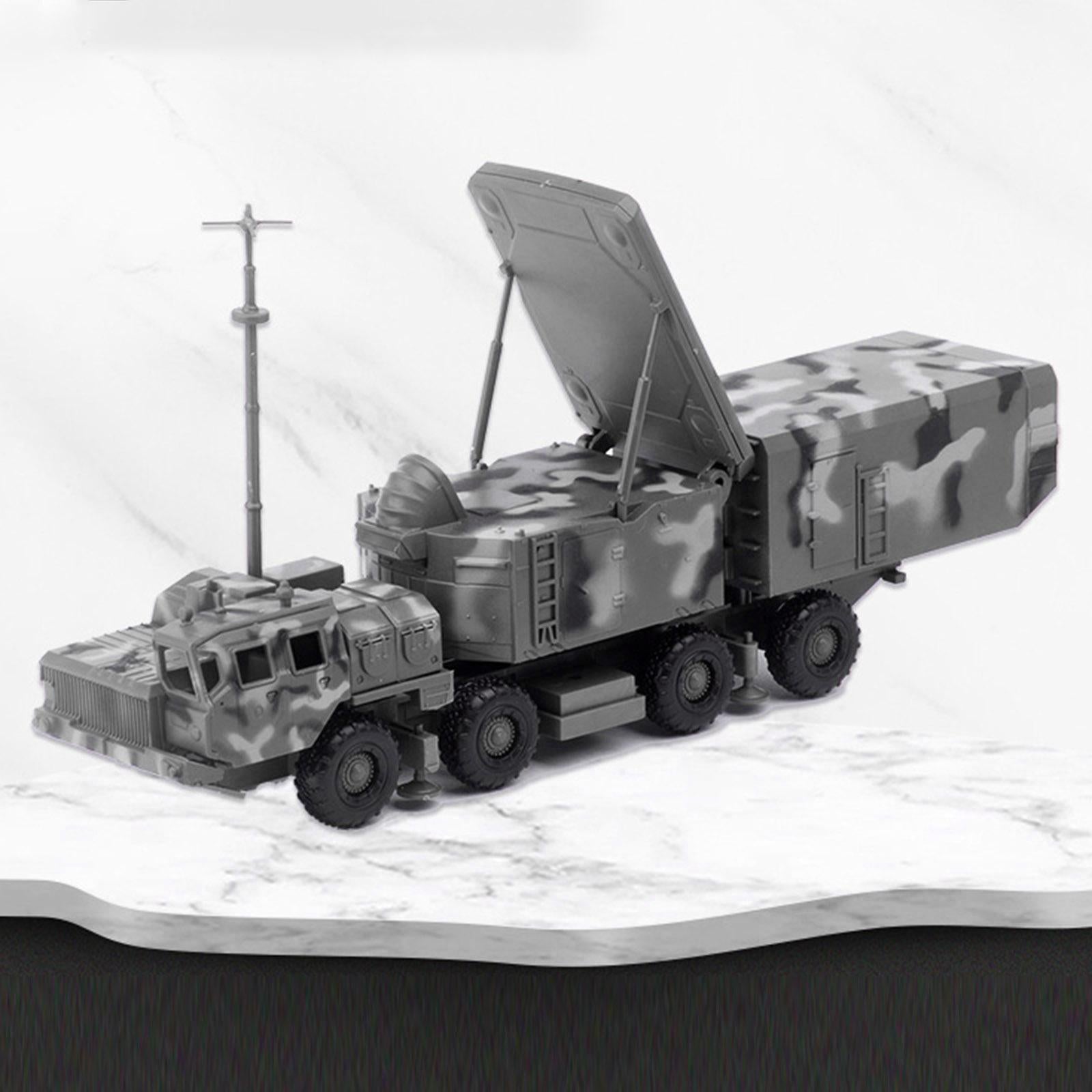 1/72 S-300 Systems Vehicle，Simulation Construction Car Model Grey