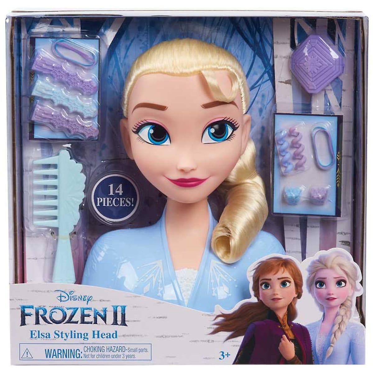 Disney Frozen Frost 2 Elsa Styling Head Doll Docka