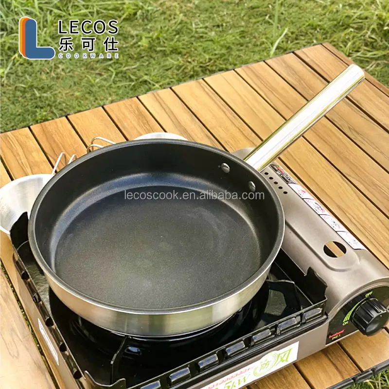 Camping   hiking products Ultralight Pot Pan Cookset Outdoor Camping Cooking set