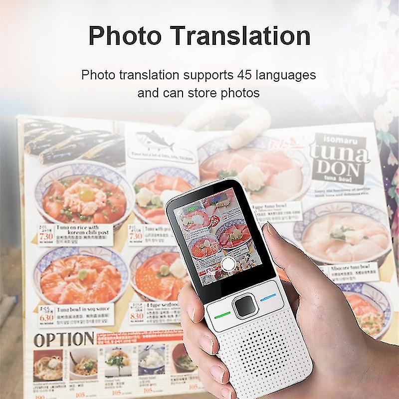 T10 Intelligent Voice Translator 137 Languages Wifi Translator