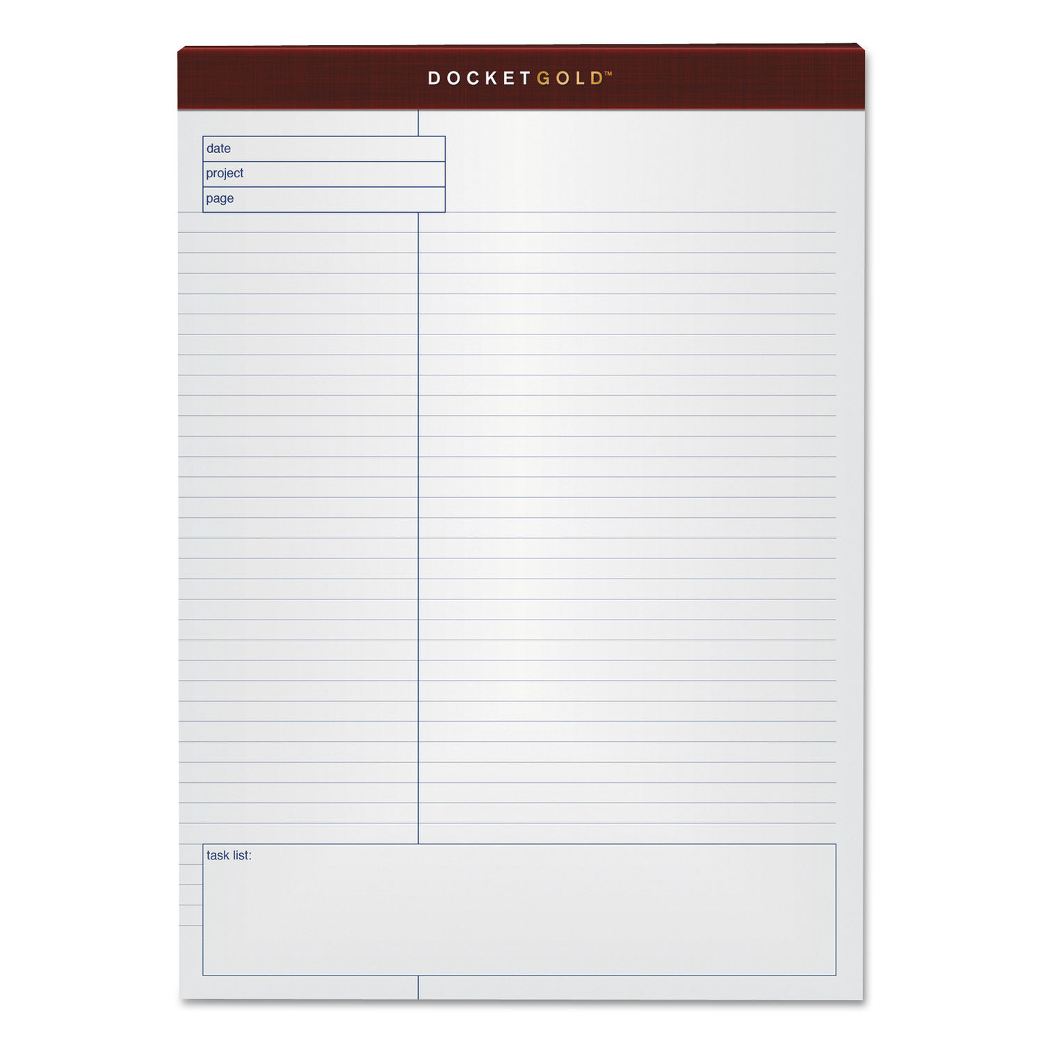 Docket Gold Planning Pads by TOPSandtrade; TOP77102