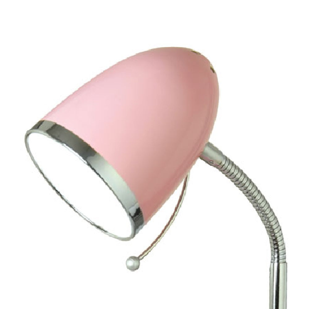 Oaks 2819 TL PP Madison Pale Pink Modern Flexible Head Table Desk Lamp