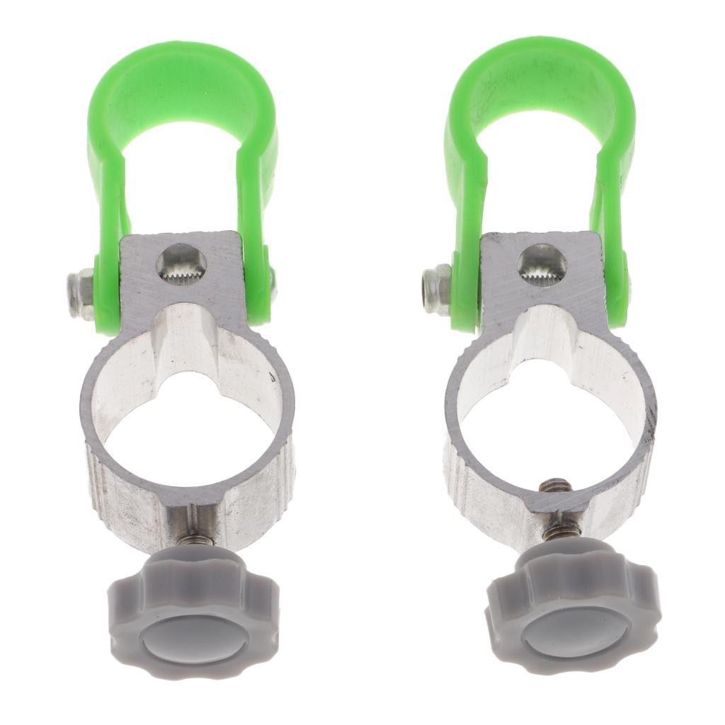 2 Pieces Aluminum Alloy Fishing Chair Umbrella Holder Fishing Chair Mount