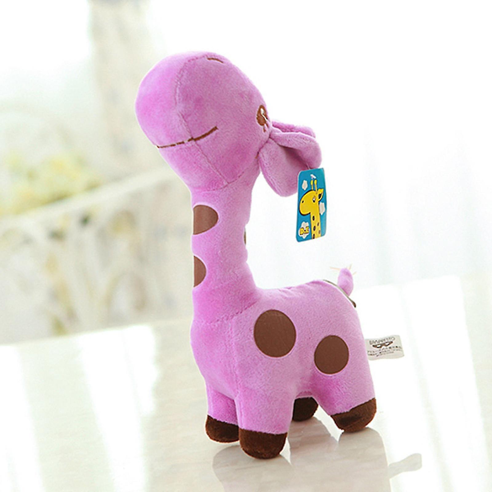 18/25cm Stuffed Animal Cute Plush Giraffe Toy Figure For Doll Baby Soft Pillow T