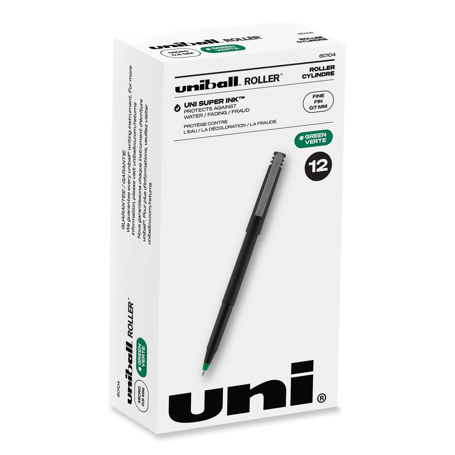 Roller Ball Pen by uni-ballandreg; UBC60104