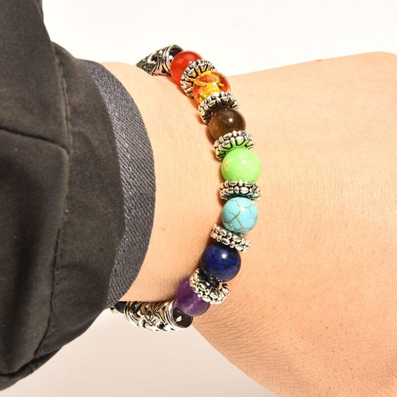 Seven-colored Crystal Bracelet
