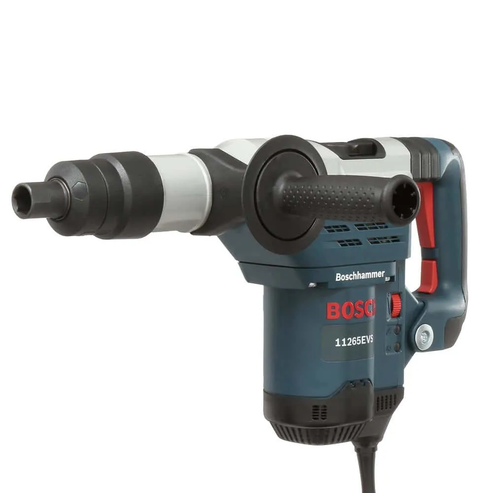 Bosch 13 Amp Corded 1-5/8 in. Variable Speed Spline Combination Concrete/Masonry Rotary Hammer Drill with Hard Case 11265EVS