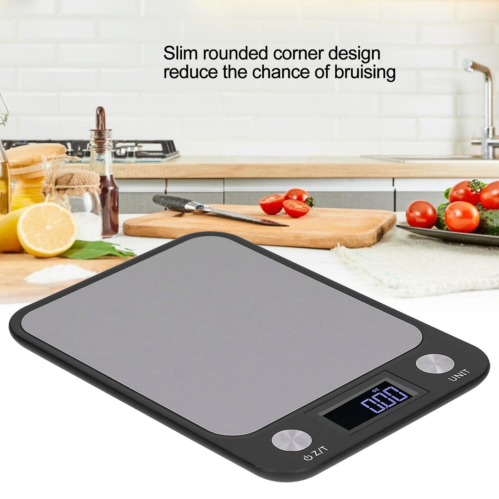 Digital Kitchen Scale，mini Electronic Bench Scale，stainless Steel Digital Food Scale With Lcd Display，multifunctional Kitchen Scale 1kg~10kg
