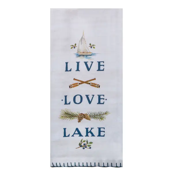 Kay Dee Designs Lakeside Retreat Flour Sack Towel