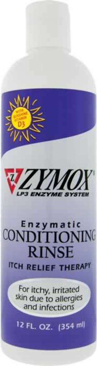 Zymox Enzymatic Conditioning Dog and Cat Rinse  13 Ounces