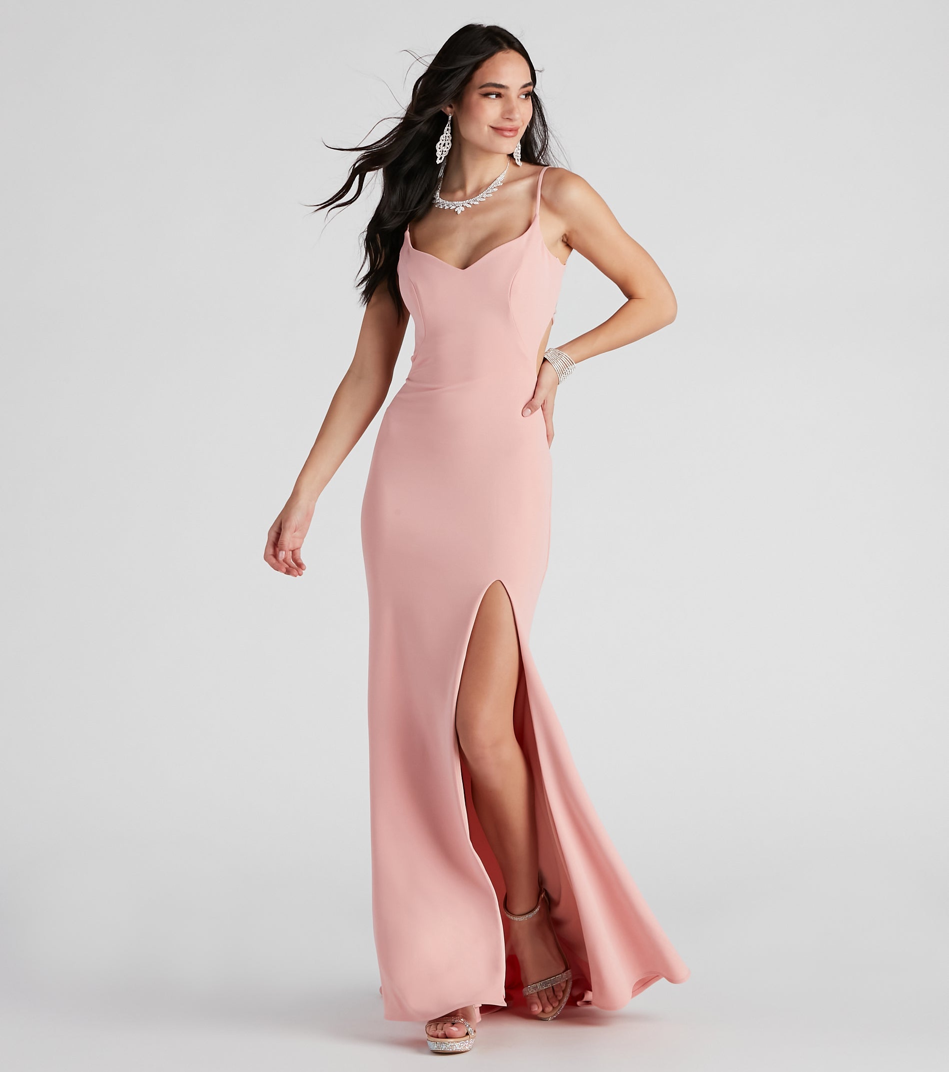 Maves Formal High Slit Mermaid Dress