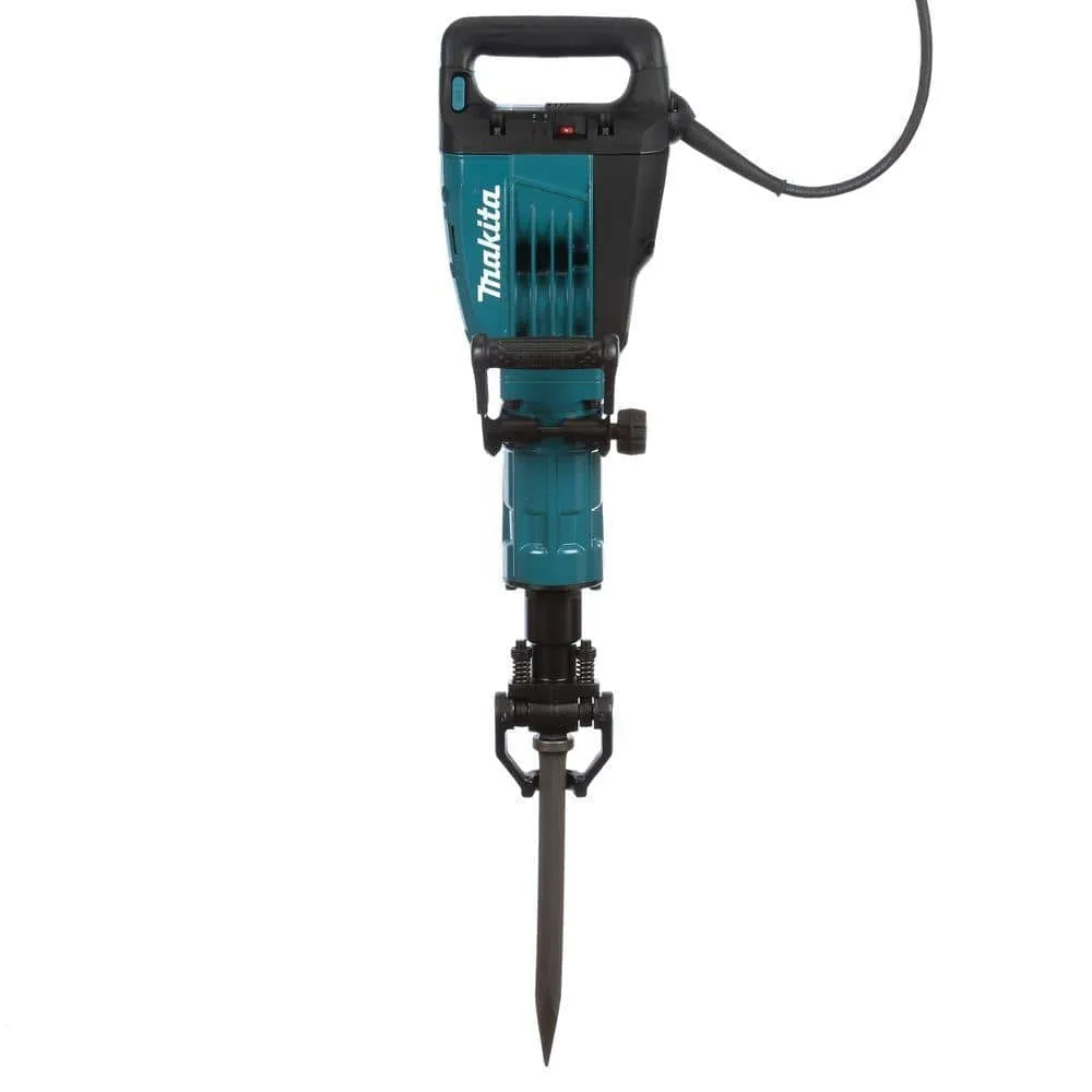 Makita 14 Amp 1-1/8 in. Hex Corded Variable Speed 35 lb. Demolition Hammer w/ Soft Start, LED, (1) Bull Point and Hard Case HM1307CB