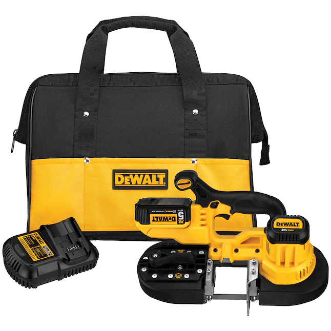 DEWALT DCS371P1 20-Volt MAX Cordless Band Saw with (1) 20-Volt Battery 5.0Ah and Charger