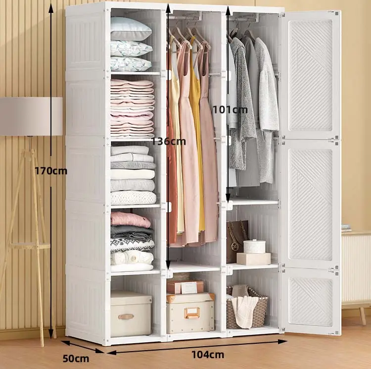 ⚡Clearance Sale ❤Multifunctional Foldable Modern Wardrobe Cabinets (🔥Buy two for free shipping)