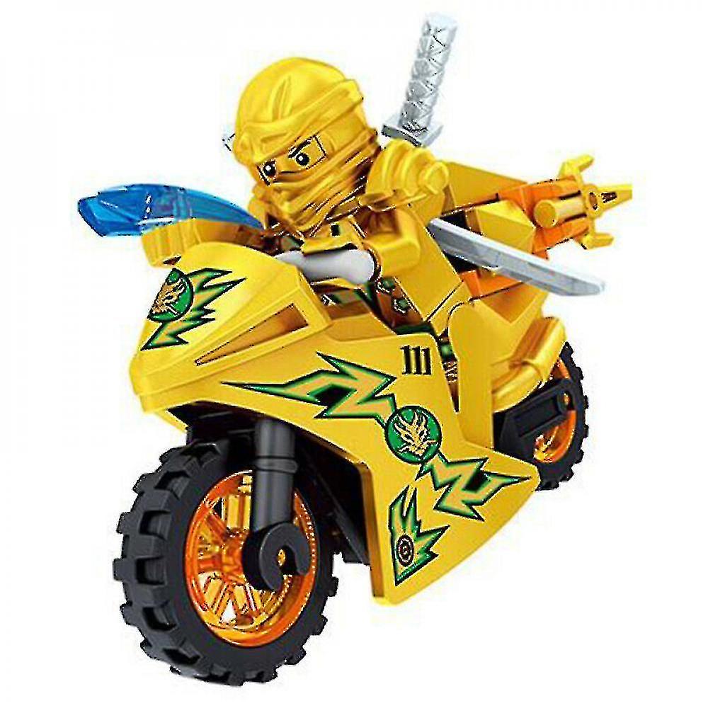 Belita Amy 8pcs Ninjago Motorcycle Set Minifigures Mini Figures Blocks Ninja Toy