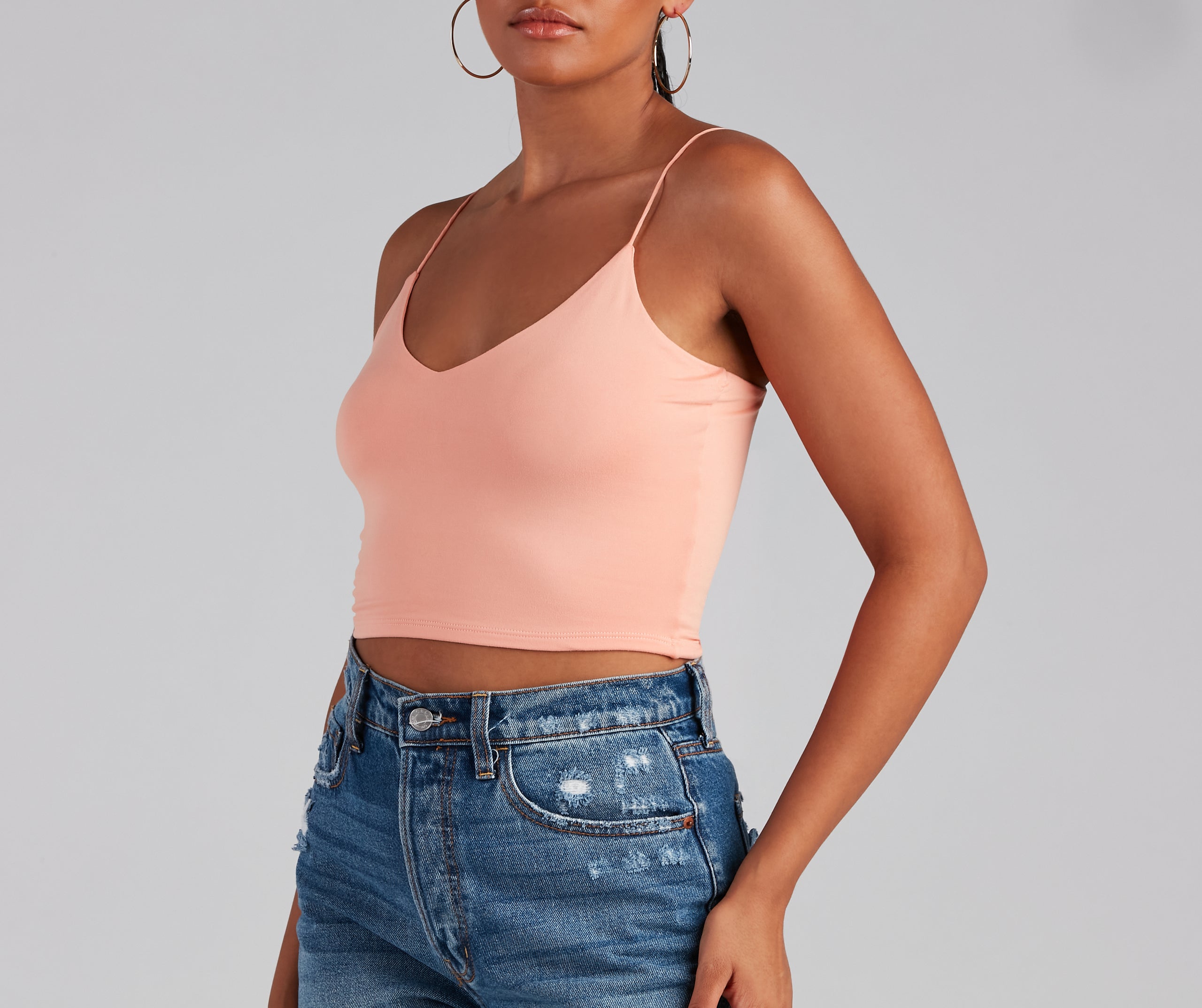 Girl Next Door Cropped Tank