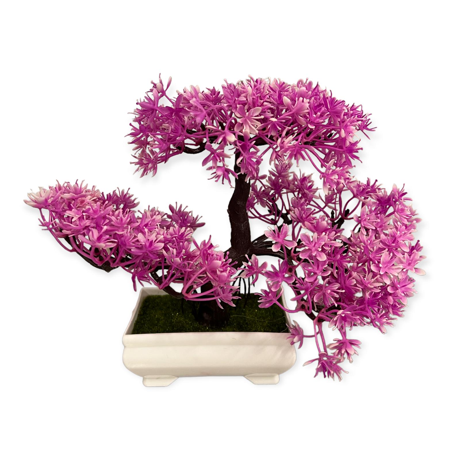 Artificial : bonsai in Different Colored Leaves
