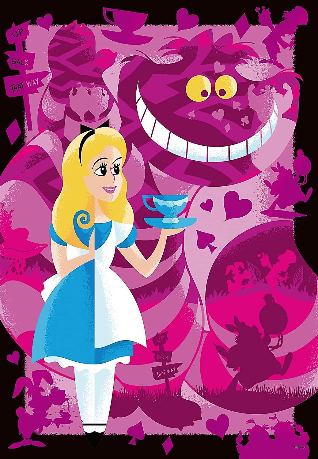 Ravensburger Disney 100th Anniversary Alice in Wonderland Jigsaw Puzzle (300 Pieces)