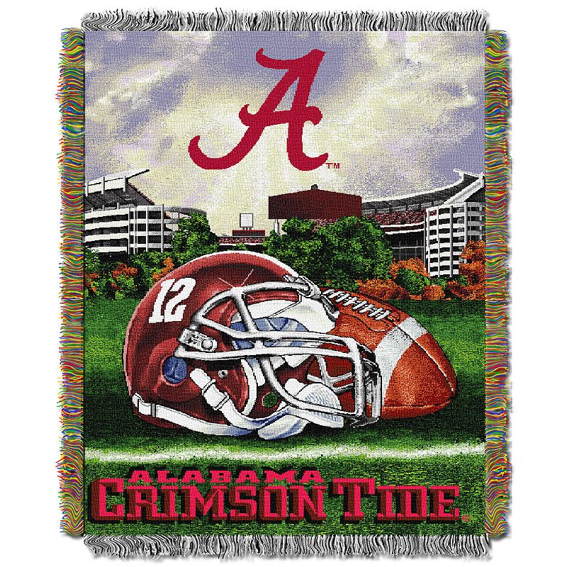 Alabama Crimson Tide Tapestry Throw by Northwest