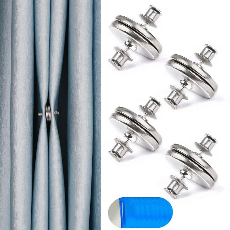 (🎅HOT SALE NOW-49% OFF)Magnetic Curtain Clip(4 PCS/PACK )  & BUY MORE SAVE MORE