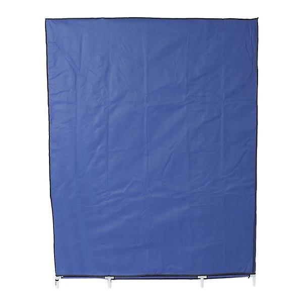 5-layer 12-compartment Non-woven Fabric Wardrobe Portable Closet Navy (133x46x170cm) 00623
