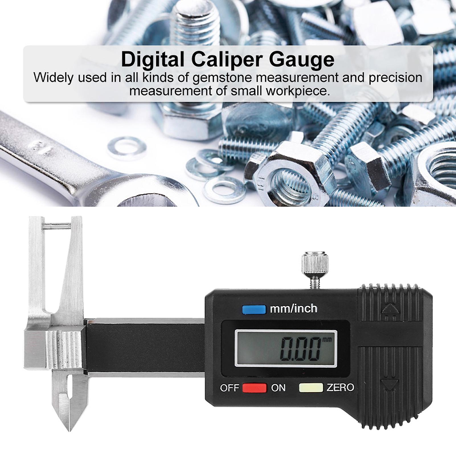 Micro Electronic Digital Display Ruler For Gemstone And Precision Measurement