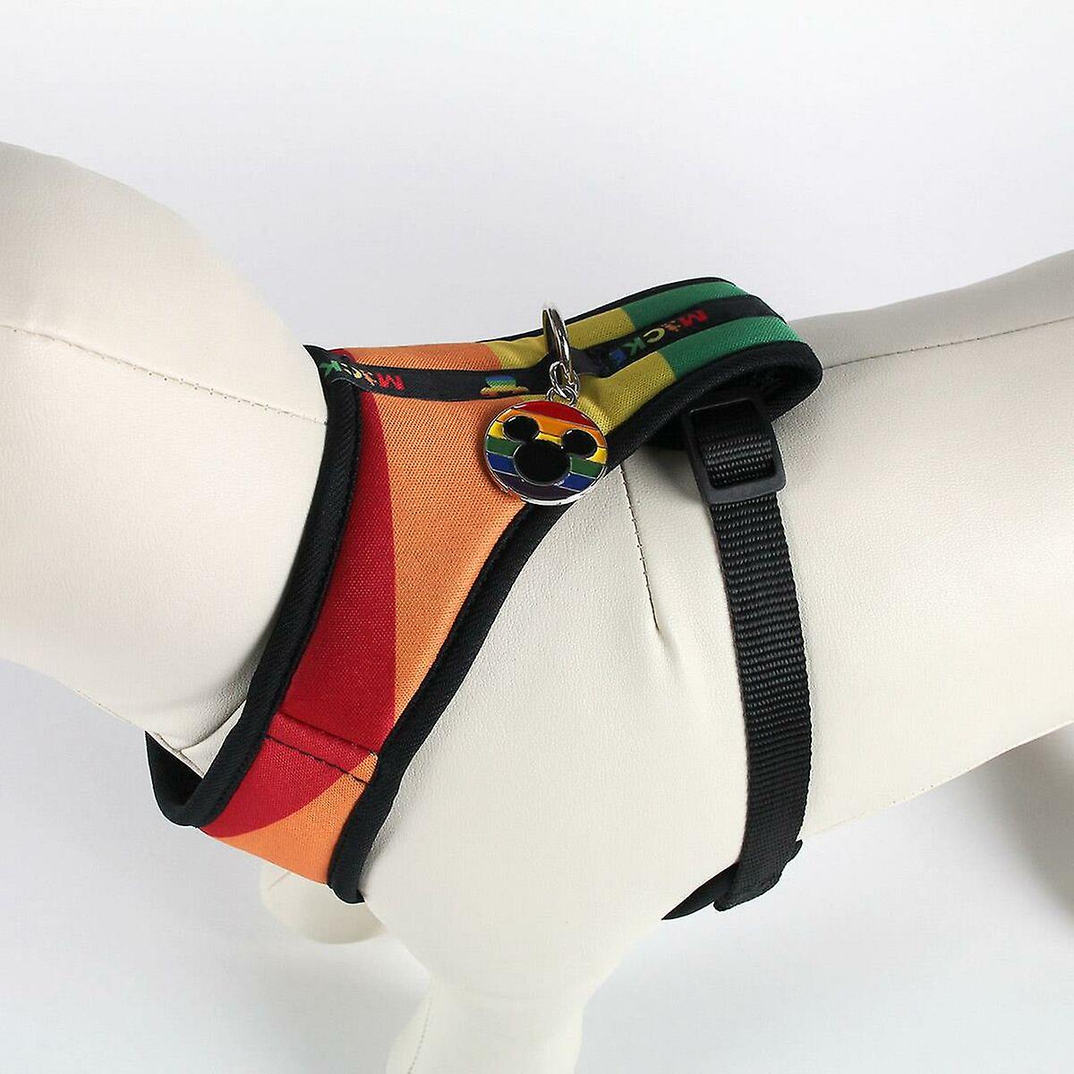 Dog Harness Disney Multicolour XS/S 100 % polyester