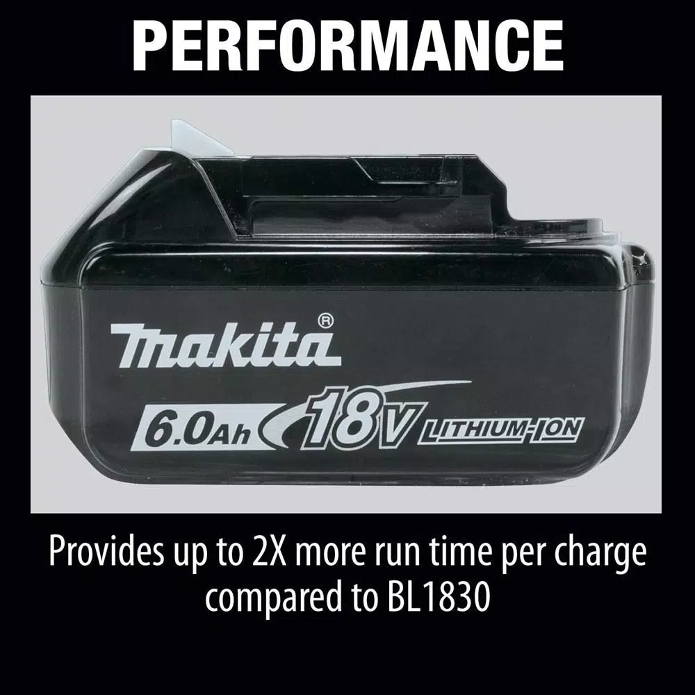 Makita 18-Volt LXT Lithium-Ion 6.0 Ah Battery and#8211; XDC Depot