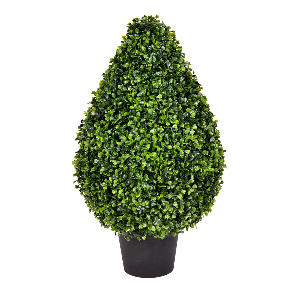 Artificial Topiary : Boxwood Teardrop Shaped