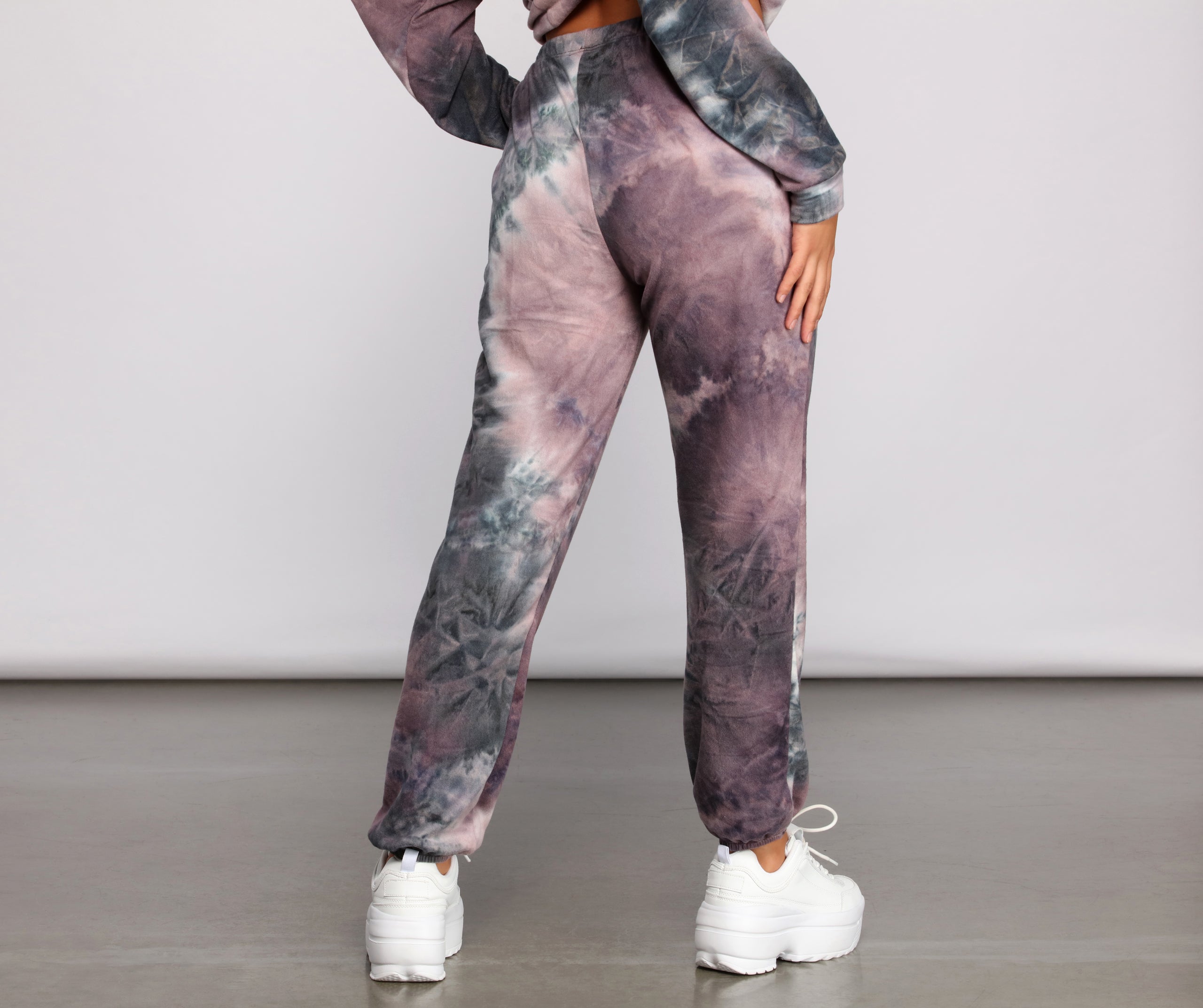 Colorfully Chic Tie Dye Joggers