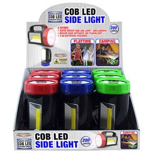 COB LED Side Light 200 Lumens Assorted Colors