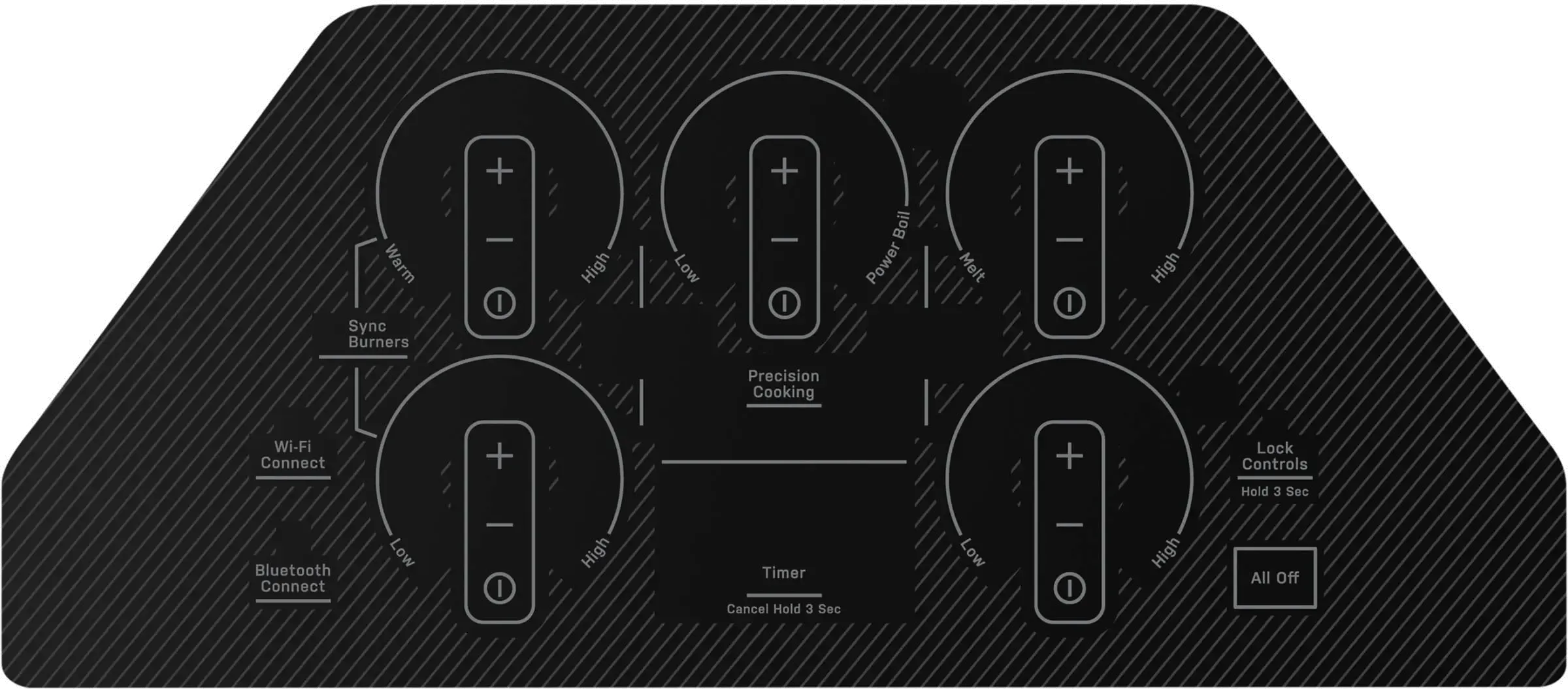 GE Profile Electric Cooktop PEP9030STSS