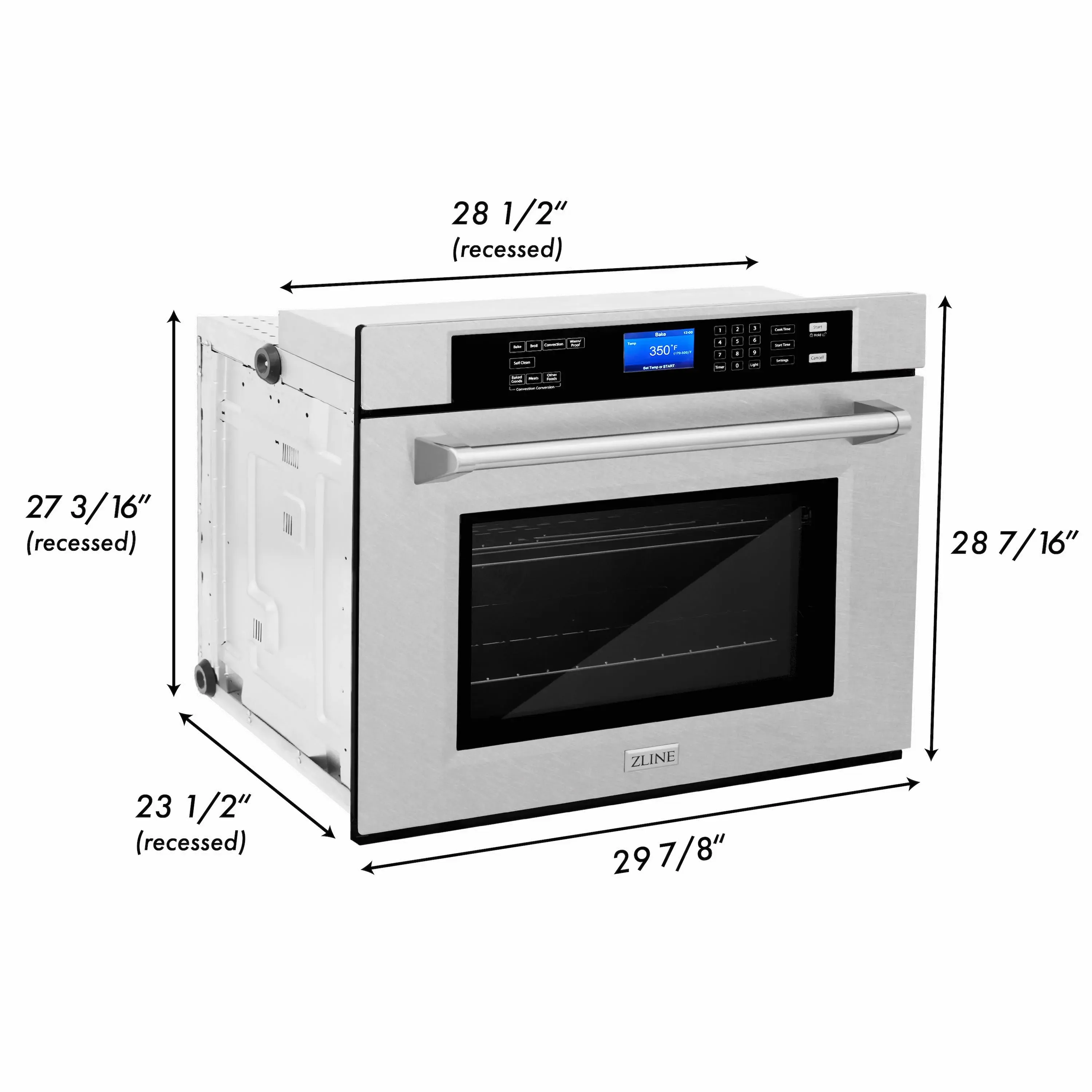 ZLINE Professional Single Wall Oven AWSS-30