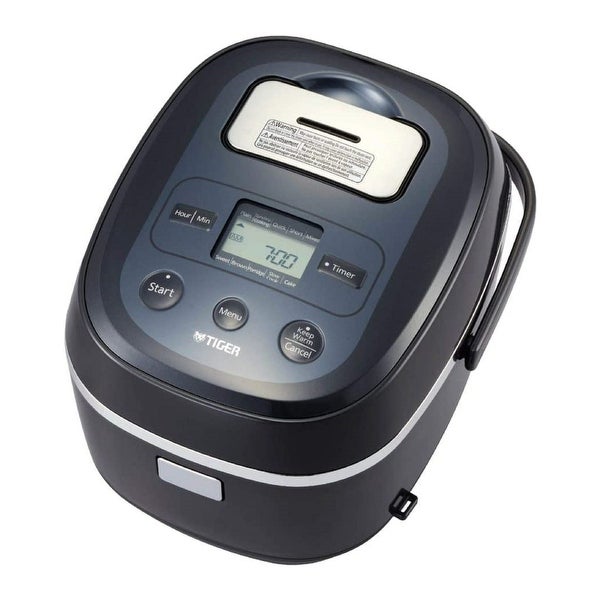 Tiger JBX-A18U 10-Cup Electric Rice Cooker (Black and Stainless Steel) - - 37824606
