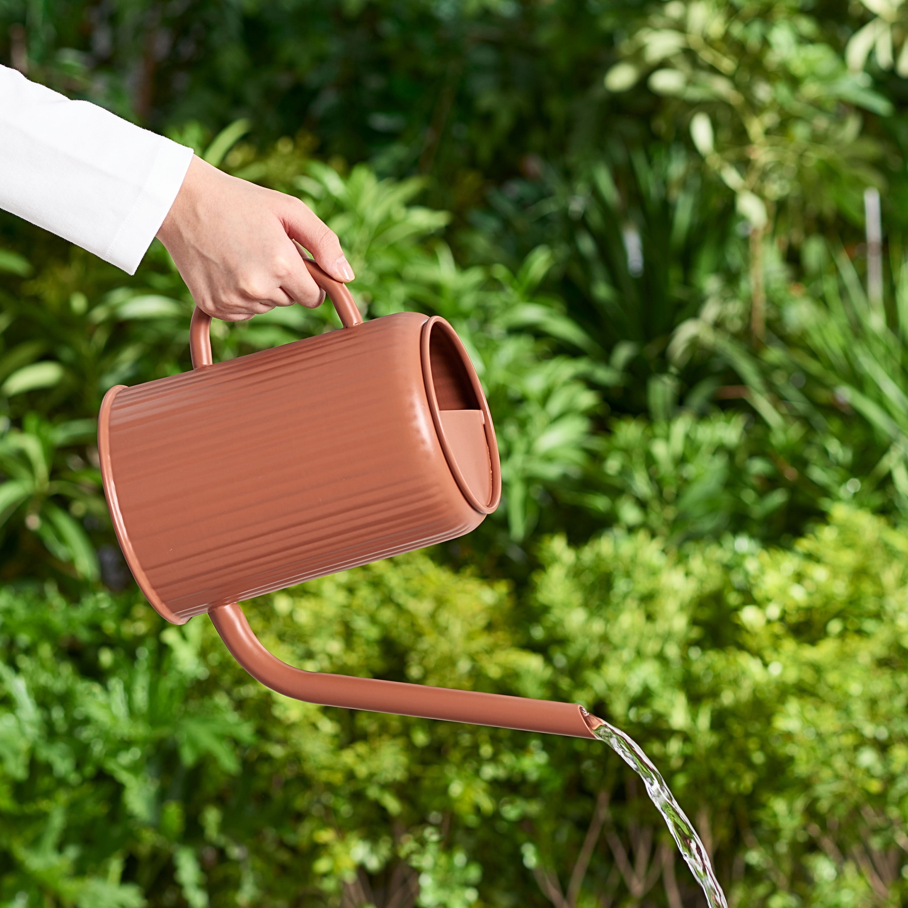 Better Homes and Gardens Copper Colors Watering Can 0.71 Gal, Orange
