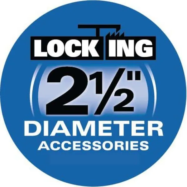 RIDGID 2-1/2 in. Locking Floor Brush Accessory for RIDGID Wet/Dry Shop Vacuums LA2514