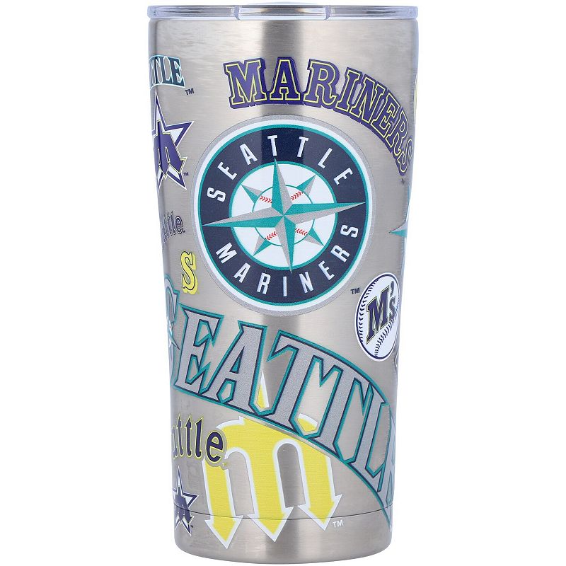 Tervis Seattle Mariners 20oz. All Over Stainless Steel Tumbler with Slider Lid