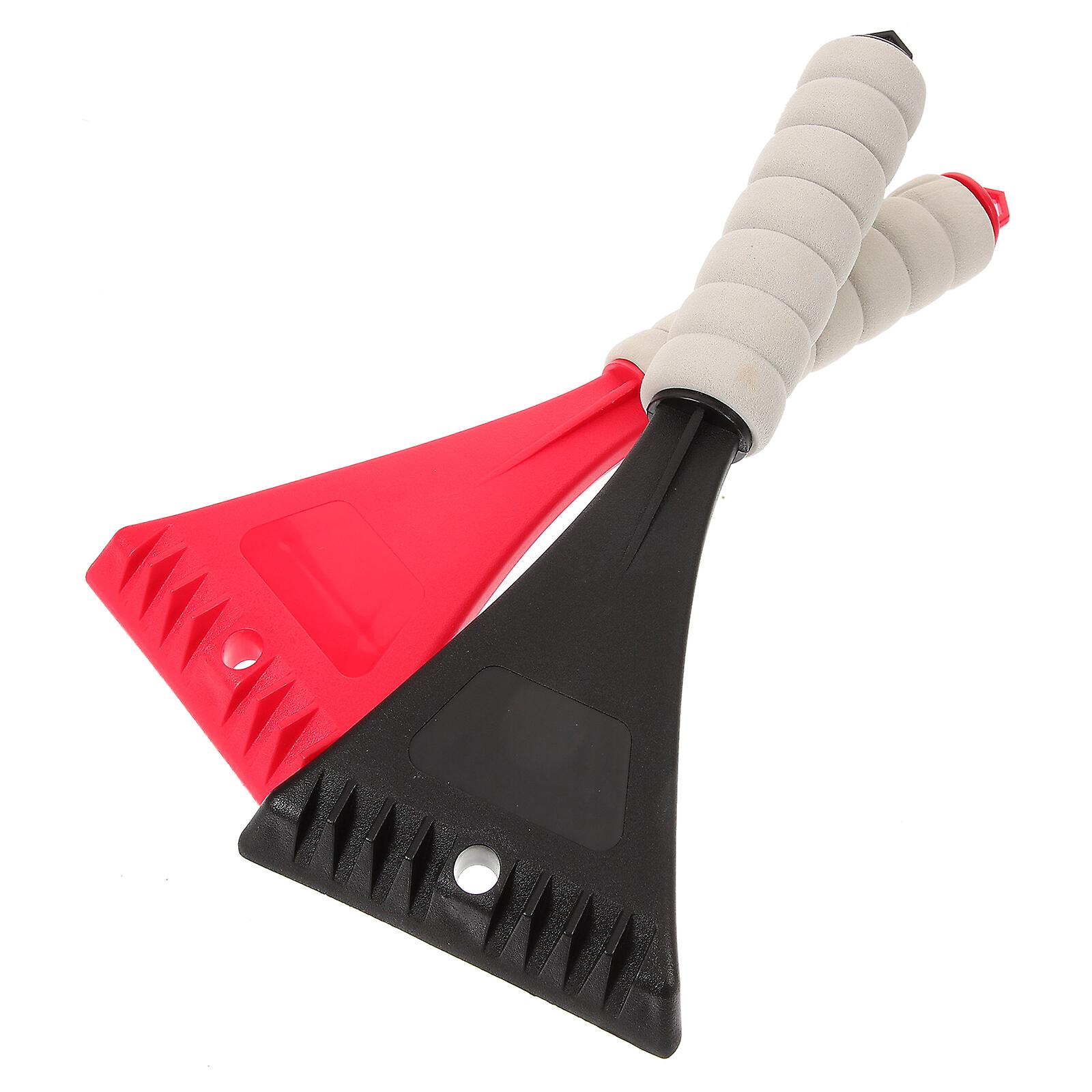 2pcs Snow Shovel Scoop Shovel Utility Shovel Ice Scraper Tool For Car Emergency Beach